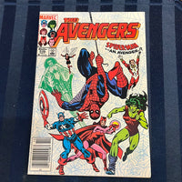 Avengers #236 Newsstand Variant Spider-Man Joins The Team! FVF