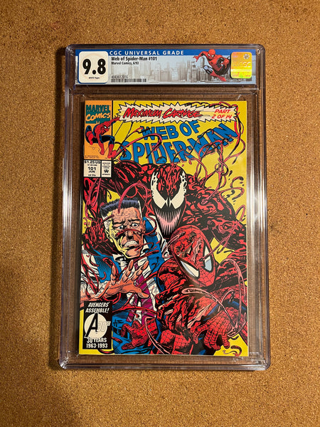 Web Of Spider-Man #101 CGC 9.8 WP