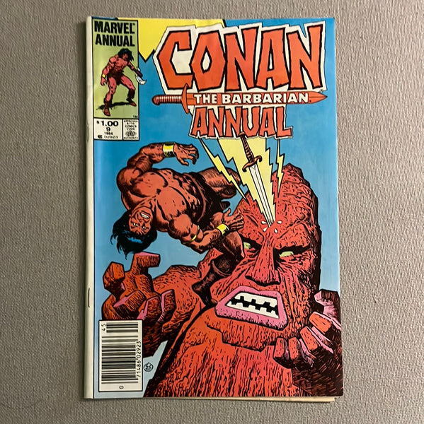 Conan The Barbarian Annual #9 Newsstand Variant FN