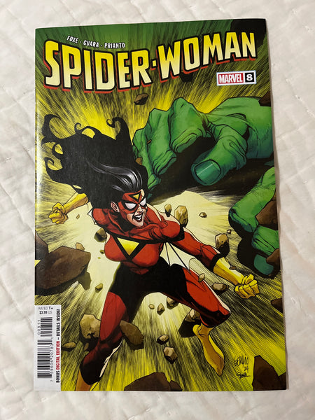 Spider-Woman #8 Hulk Hands! NM