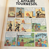 The Adventures of TinTin L’Affaire Tournesol Herge’ Vintage Hardcover FN