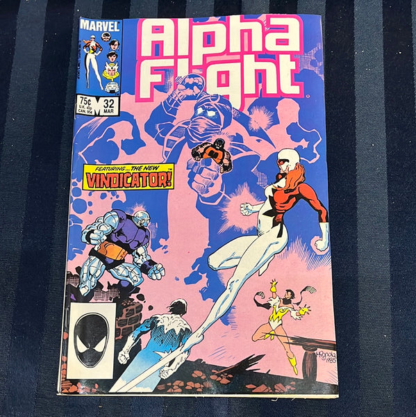 Alpha Flight #32 The New Vindicator! FVF – East Bay Comics