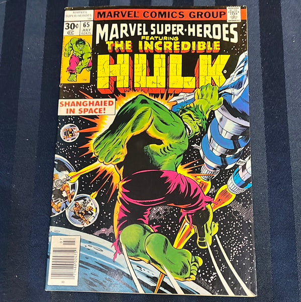 Marvel Super-Heroes #65 featuring The Hulk! FVF