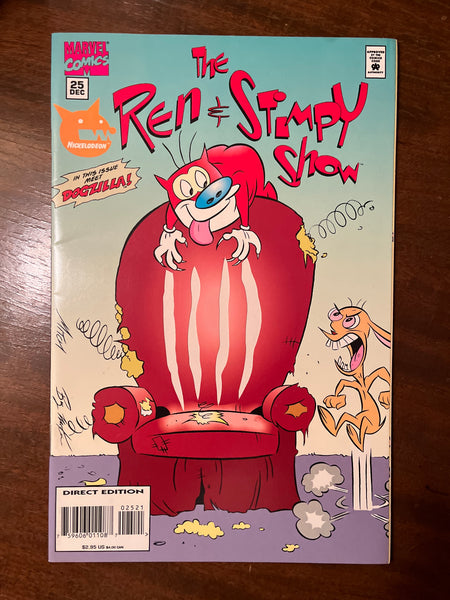 Ren & Stimpy #25 Fancy Die-Cut Cover VF