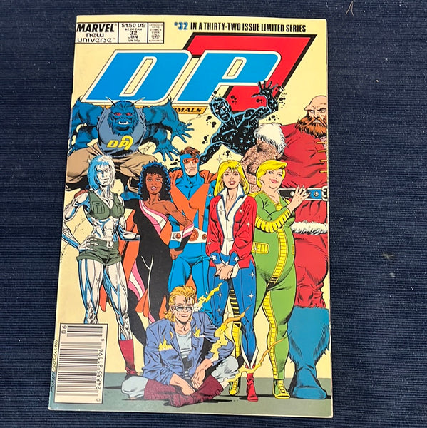 DP7 #32 Newsstand Variant HTF Marvel New Universe Series VF
