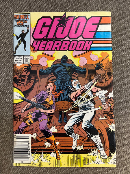 GI Joe Yearbook #3 Newsstand Variant FN