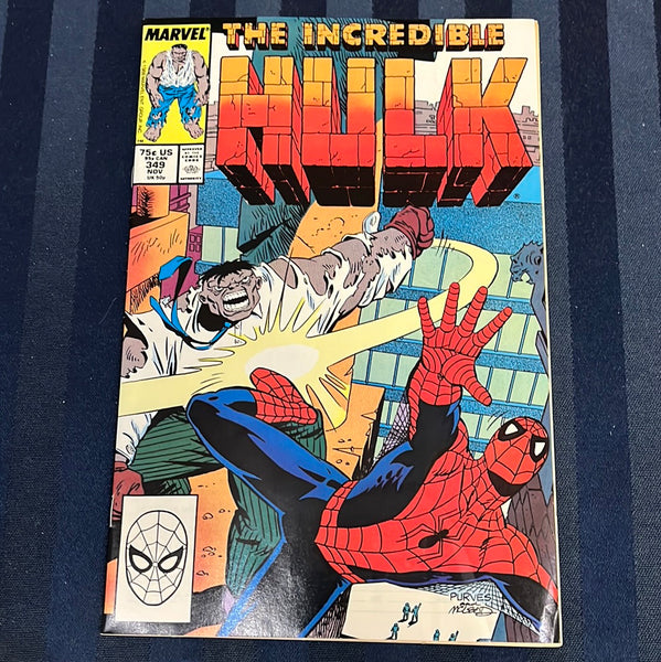 Incredible Hulk #349 Mr Fixit vs Spidey! FVF