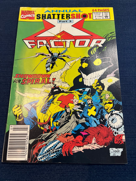 X-Factor Annual #7 Newsstand Variant VF