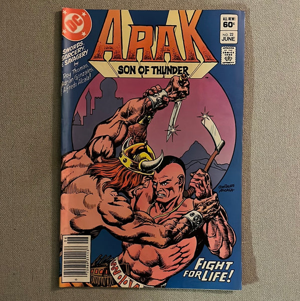 Arak Son of Thunder #22 Newsstand Variant FVF