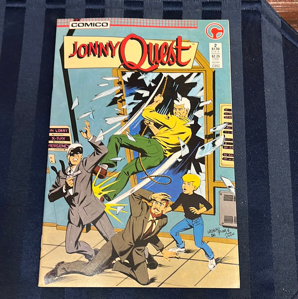 Jonny Quest #2 Intro Race Bannon Comico Key! VF