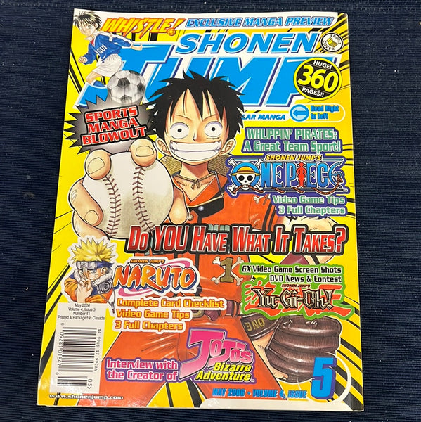 Shonen Jump Magazine Vol 4 #5 One Piece! VF