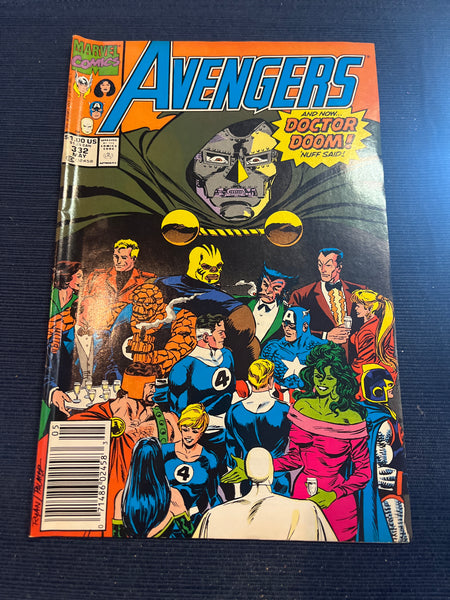 Avengers #332 Newsstand Variant Doom! VF