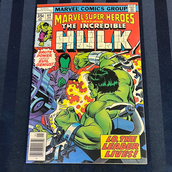 Marvel Super-Heroes #69 featuring The Hulk! FVF