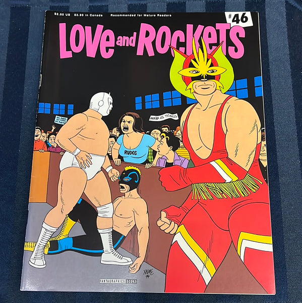 Love & Rockets #46 Fantagraphics Magazine HTF Mature Readers VFNM