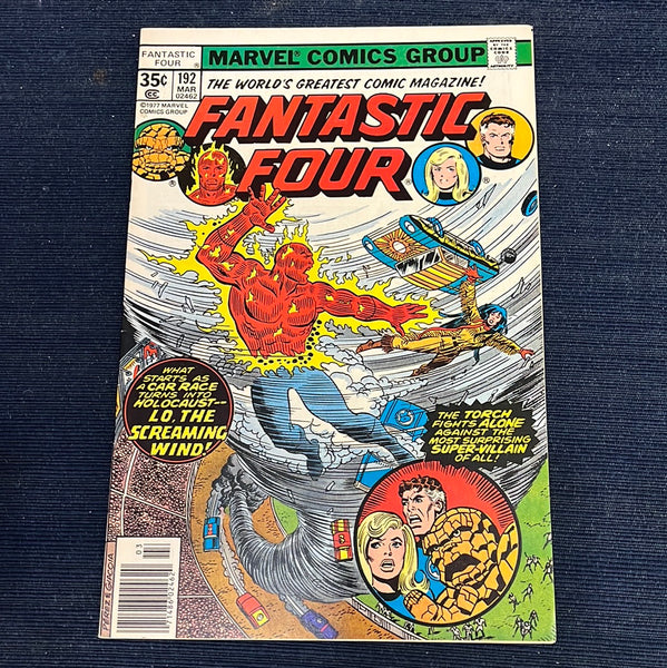 Fantastic Four #192 The Screaming Wind! VF
