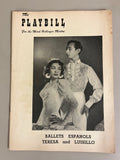 Vintage 1954 Mark Hellinger NYC Theatre Program Playbill Ballets Espanols