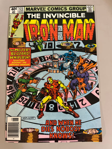 Iron Man #123 When He Dies… VFNM
