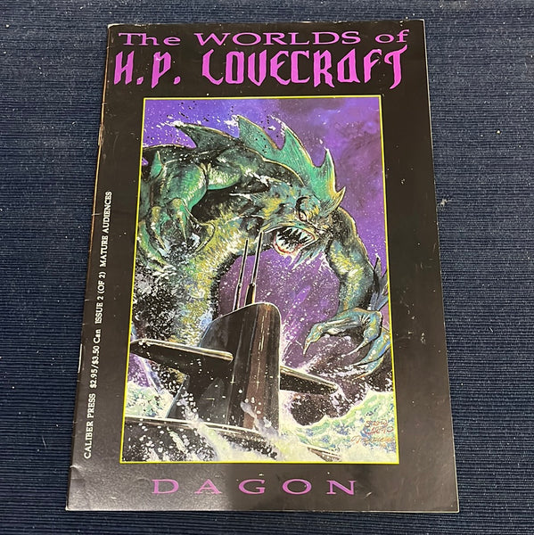 Worlds of H.P. Lovecraft #2 HTF Caliber Press FN