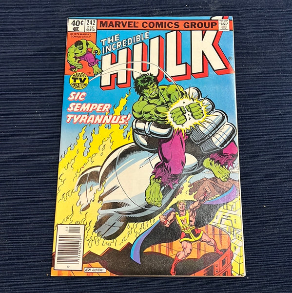 Incredible Hulk #242 Newsstand Variant FVF