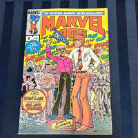 Marvel Age #8 Stan Lee Cover! FN
