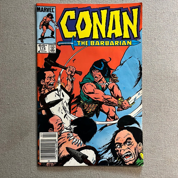 Conan The Barbarian #172 Newsstand Variant FN