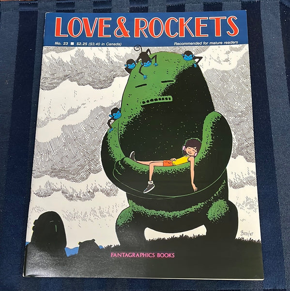 Love and Rockets #23 First Print Fantagraphics Mature Readers VF