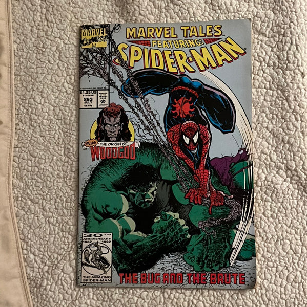 Marvel Tales #263 Byrne Hulk Spidey! FN