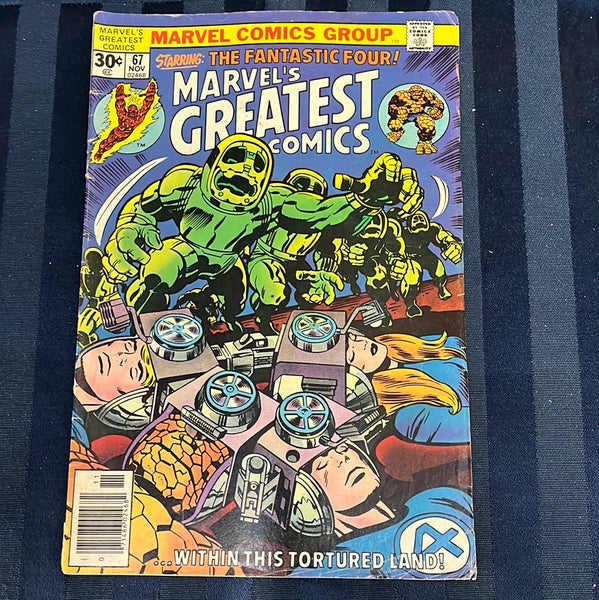 Marvel’s Greatest Comics #67 Features The Fantastic Four VG