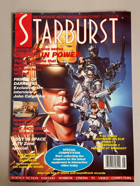 Starburst Magazine #117 HTF Oversized Sci-Fi Magazine May 1988