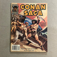 Conan Saga Magazine #71 Newsstand Variant FN