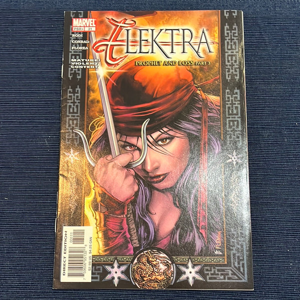 Elektra #31 Prophet and Loss VFNM