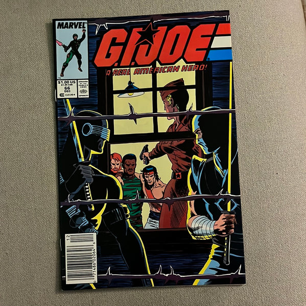 G.I. Joe A Real American Hero #66 Newsstand Variant FVF