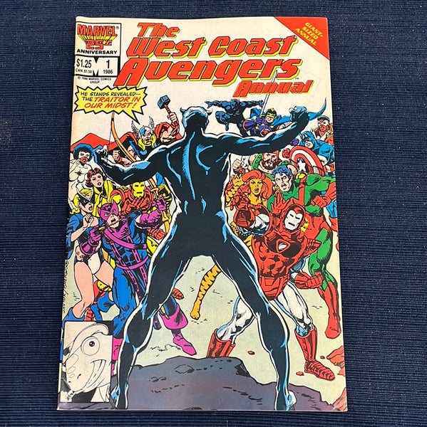 West Coast Avengers Annual #1 A Traitor In Our Midst! FVF