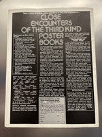 Close Encounters of the Third Kind Official Poster Magazine #2 The Mothership! HTF 1978