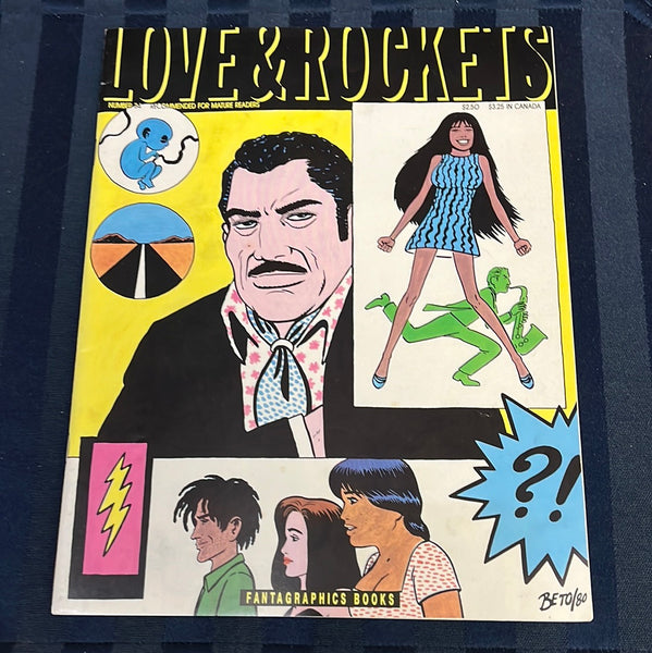 Love & Rockets #34 Magazine Fantagraphics Mature Readers FVF
