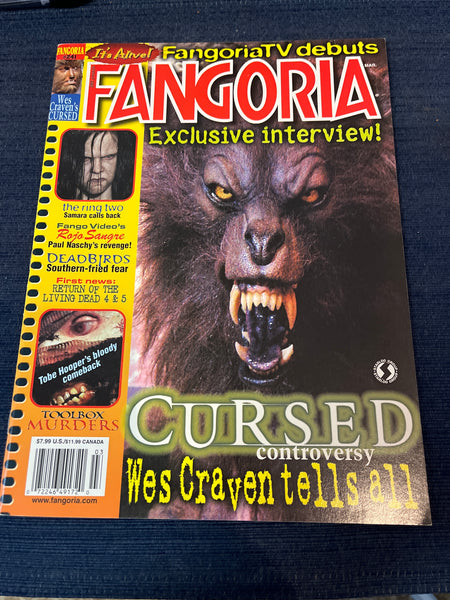 Fangoria Magazine #241 Wes Craven Tells All! NM