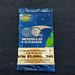 World League Football 1992 Sealed Trading Card pack! Rare