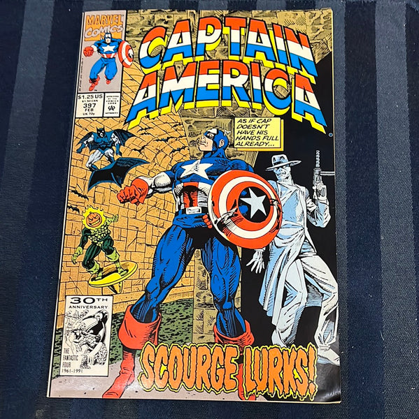 Captain America #397 The Scourge! VF