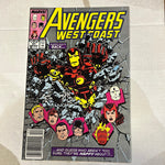Avengers West Coast #51 Guess Who’s Back… Newsstand Variant VFNM