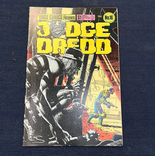 Judge Dredd #16 Eagle Comics UK VF