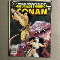 Savage Sword of Conan #98 Newsstand Variant VG+