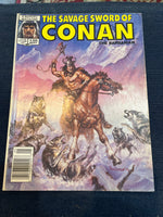 Savage Sword of Conan #136 Newsstand Variant VGFN