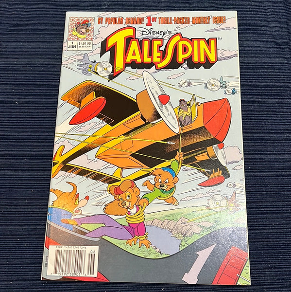 Disney’s Talespin #1 Rare Newsstand Variant VFNM