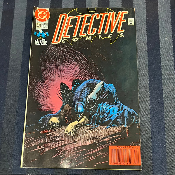 Detective Comics #634 Newsstand Variant FN