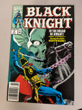 Black Knight #2 Newsstand Variant Mini-Series Captain Britain VFNM