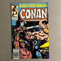 Conan The Barbarian Annual #12 Newsstand Variant FN
