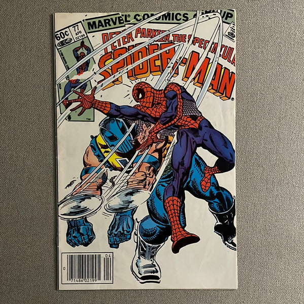 Spectacular Spider-Man #77 Newsstand Variant VGFN