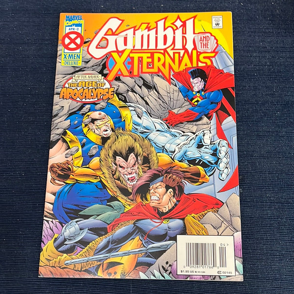 Gambit and The Externals #2 Newsstand Variant Age of Apocalypse! VF