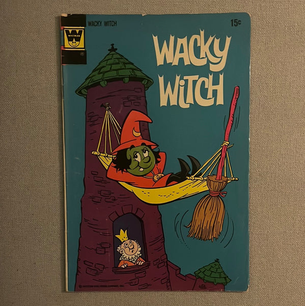 Wacky Witch #8 Whitman Variant HTF VG
