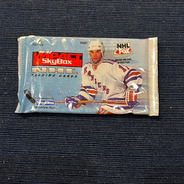 Sealed 1996-97 Skybox Impact Hockey Cards! HTF